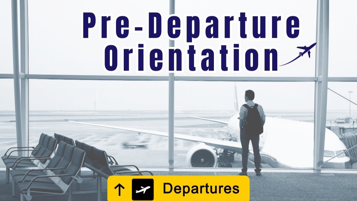 Pre-Departure Orientation